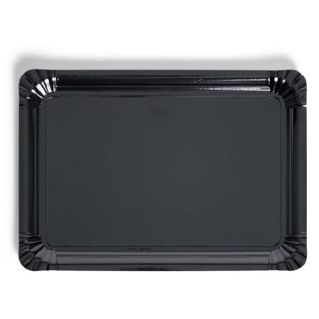 Plateau carton noir 23x33cm x5