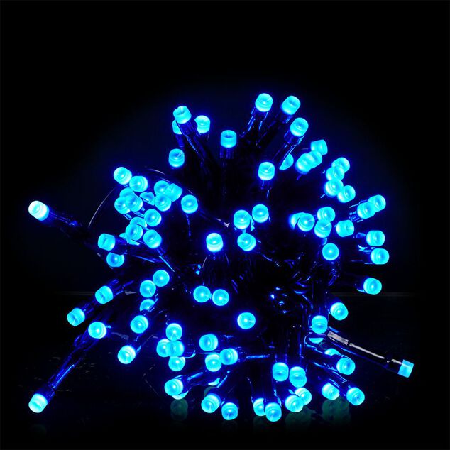 Guirlande électrique 100 LED 10 m d'éclairage avec APPLICATION SMARTPHONE
