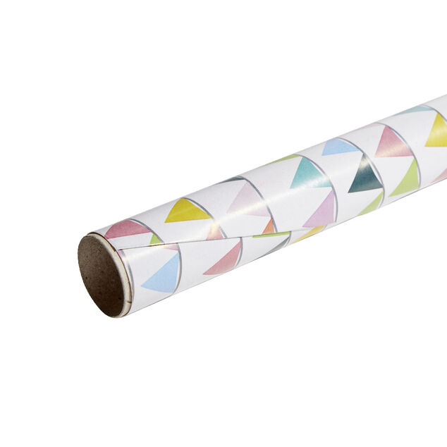 Papier cadeau 2m thème festif (6 modèles)