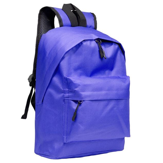 Sac &agrave; dos couleur unie 28x11xH37cm (3 mod&egrave;les)