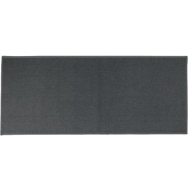 Tapis de cuisine gris uni