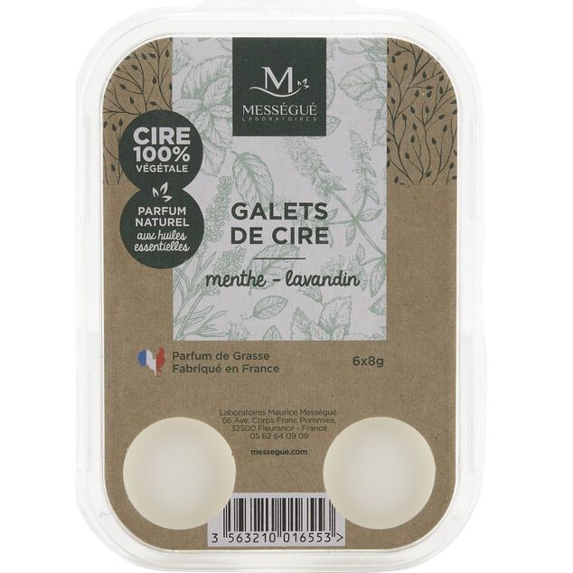 Galet de cire Menthe Lavandin