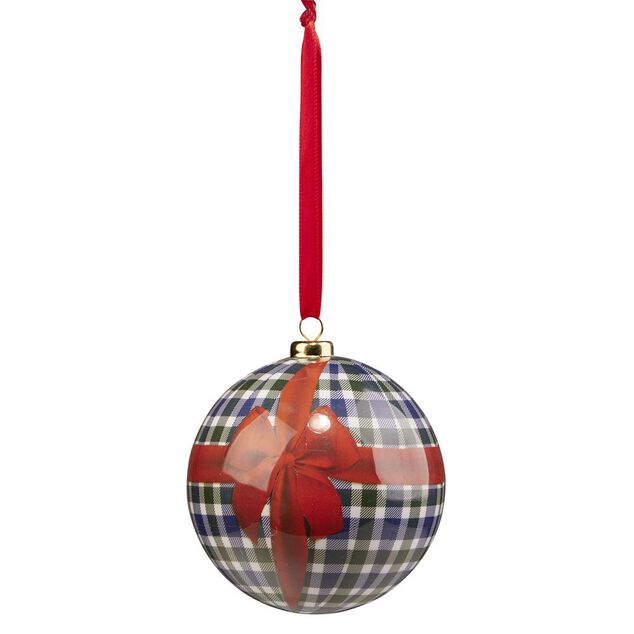 Boule de No&euml;l papier design Fantasia &Oslash;8cm