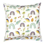 Taie d'oreiller polycoton motif enfant 63x63cm (plusieurs modèles)