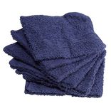 Lot de 4 serviettes pour invit&eacute;s en coton - 6 coloris