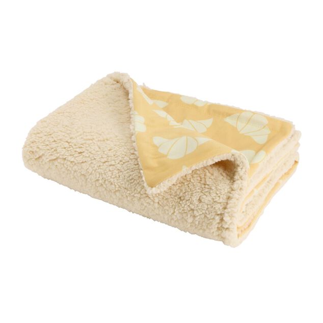 Couverture pour chien doublure motif croissant beige 70x100cm