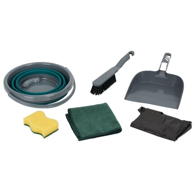 Kit m&eacute;nage camping 6 accessoires
