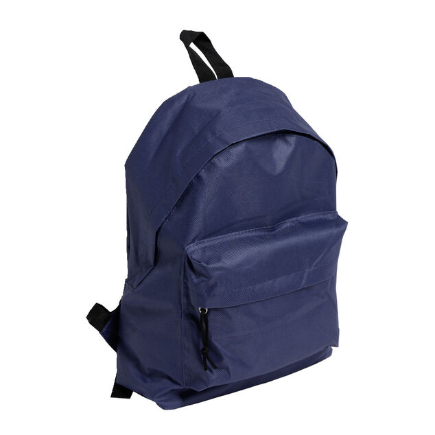 Sac à dos de voyage bleu 28x11xH38cm