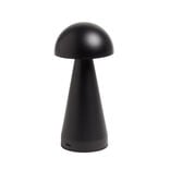 Lampe de table Roundi USB tactile noire Ø9,5xH22,5cm