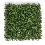 Carr&eacute; v&eacute;g&eacute;tal artificiel feuilles vertes 50x50cm clipsable