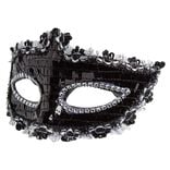 Masque V&eacute;nitien effet dentelle et sequin pour adulte