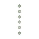 Kit décoration thème nature vert et blanc 6 pièces