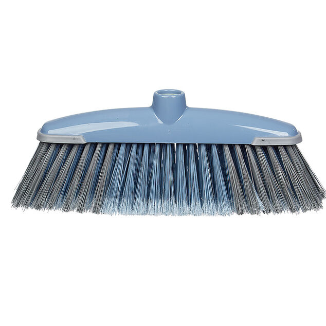 T&ecirc;te de balai &agrave; visser bleu et gris