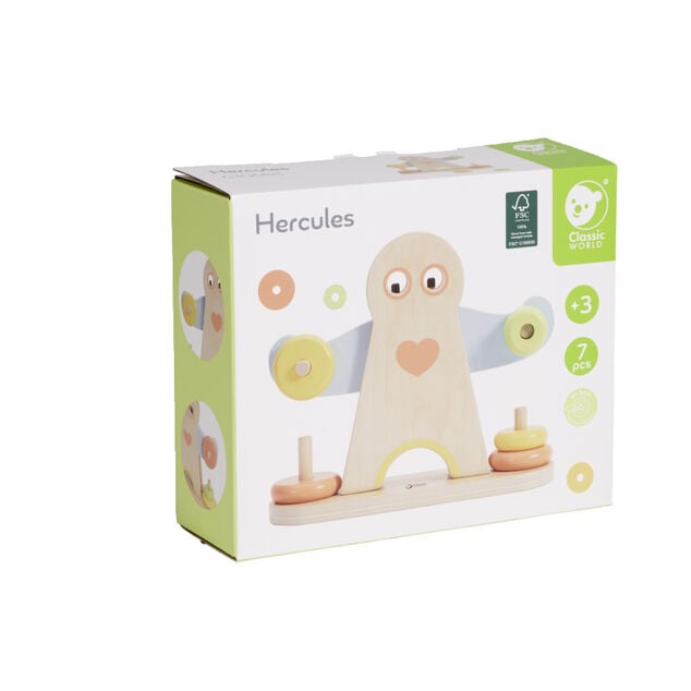 Jeu anneau en bois 21x7,5xH17,7cm