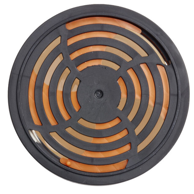 Désodorisant pour voiture x2 forme ronde senteur citron Ø7xH3,5cm