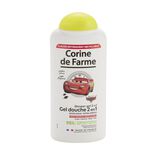 Gel douche enfant Cars Corine de Farme corps et cheveux 300ml