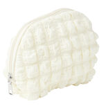 Trousse de maquillage blanche 22x4xH15cm