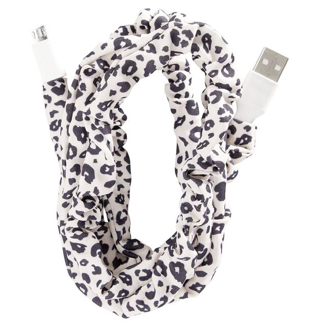 C&acirc;ble chouchou micro USB 1m