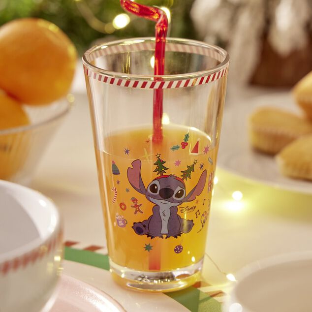 Verre haut x3 Disney Stitch Noël 300ml