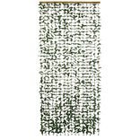 Rideau de porte bambou feuillage vert 90xH200cm
