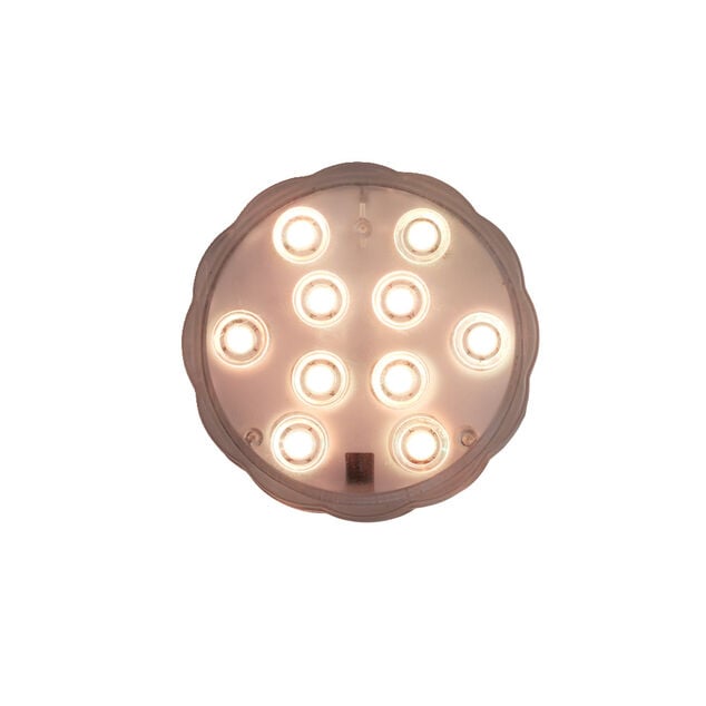 Lumi&egrave;re de piscine RVB submersible avec t&eacute;l&eacute;commande &Oslash;7xH3cm