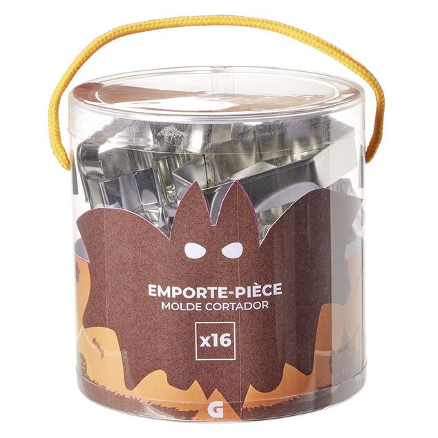 Emporte-pi&egrave;ce d&eacute;cor Halloween x16
