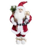 D&eacute;coration p&egrave;re noel a poser rouge et blanc