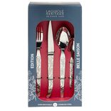 Ménagère Laguiole 16 pièces inox gris