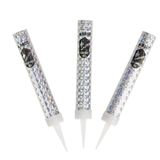 Fontaine artifice pour gâteau x3