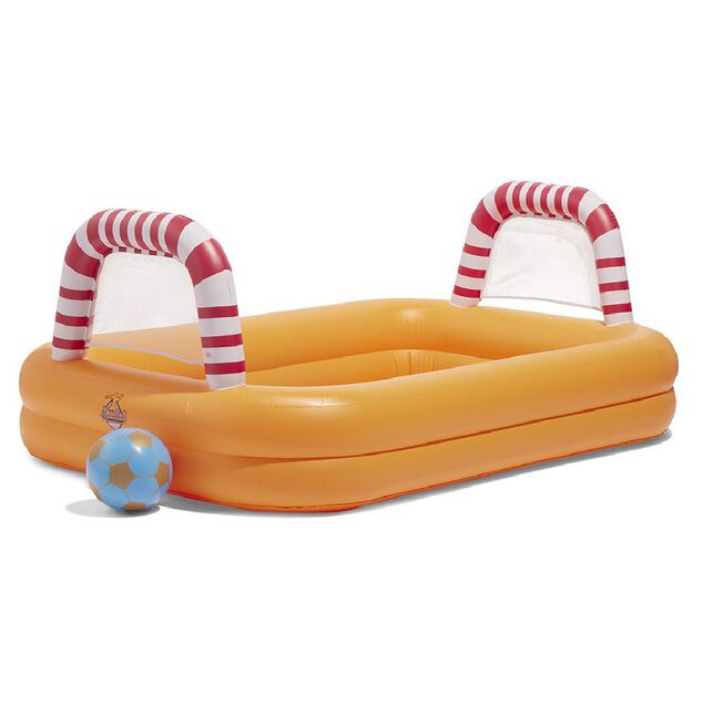 Piscinette gonflable enfant handball Funky ballon 175x260xH110cm