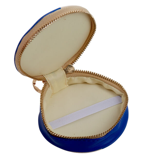 Pochette &eacute;couteur tricolore blanc bleu rouge