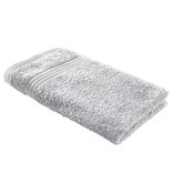 Serviette invit&eacute; 30x50cm coton gris acier