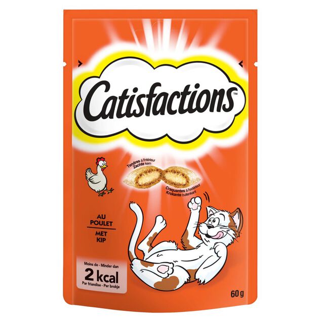 Friandise pour chat Castisfactions saveur poulet sachet 60g