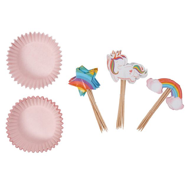 Moule et d&eacute;coration pour cupcake
