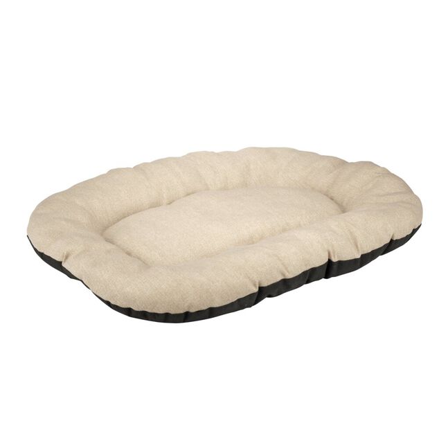 Couchage chien ou chat coton et polyester beige 48x70cm