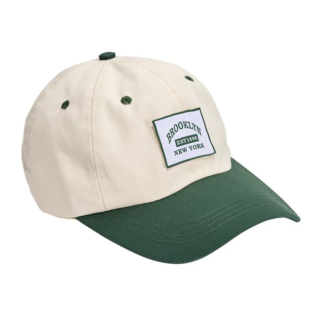 Casquette enfant bicolore Brooklyn New York 25x18xH18cm (2 mod&egrave;les)