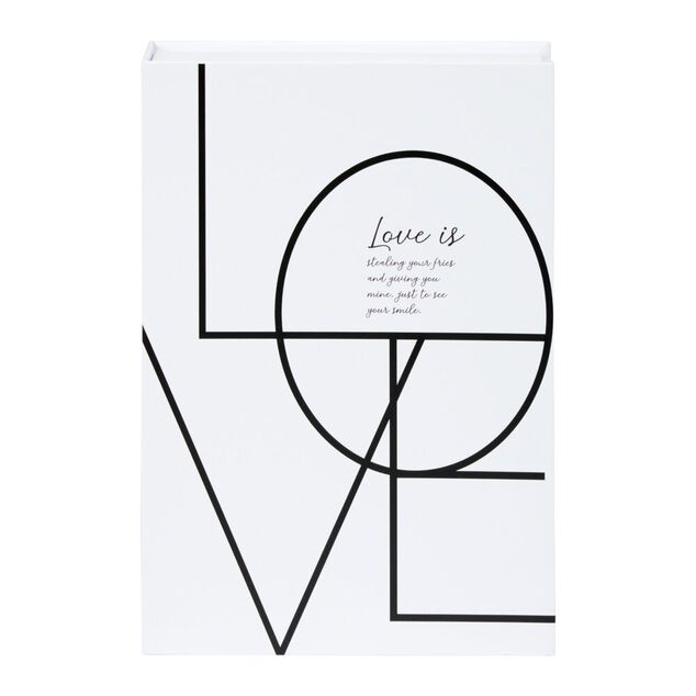 Bo&icirc;te livre d&eacute;corative grand mod&egrave;le Love Home H25cm (2 mod&egrave;les)