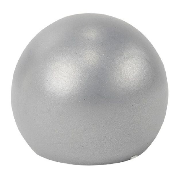 Embout tringle &agrave; rideau &Oslash;16 mm m&eacute;tal forme boule gris mat x2
