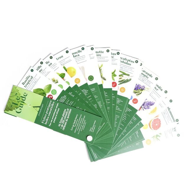 Guide nuancier huiles essentielles Mess&eacute;gu&eacute; 44 fiches pratiques