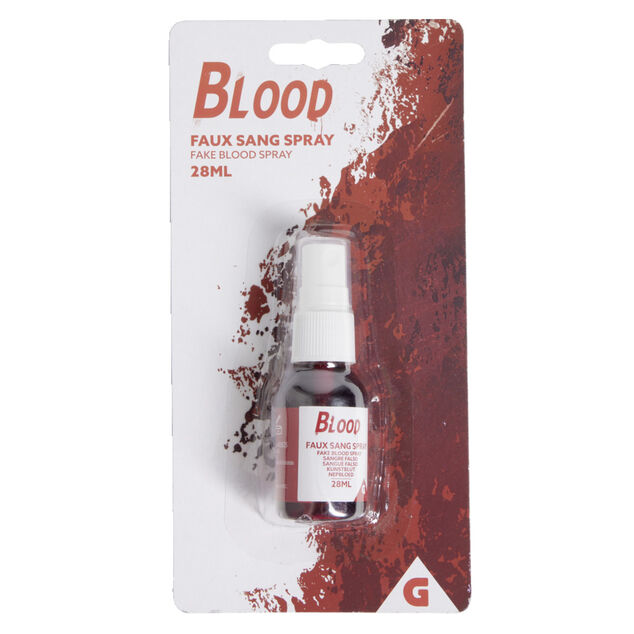 Faux sang rouge en spray 28ml