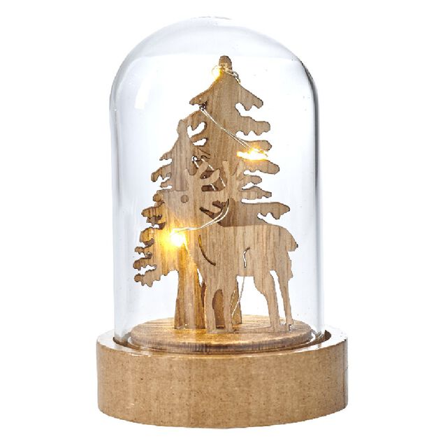 D&eacute;coration sous cloche &agrave; poser 3 &agrave; 10 LED