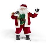 Automate Père-Noël sonore et animé H190cm