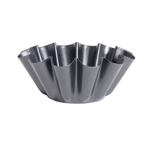 Moule &agrave; brioche m&eacute;tal noir &Oslash;23xH6,5cm