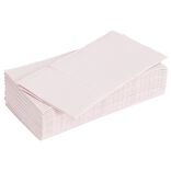 Serviette range couverts 40cm rose pâle x20