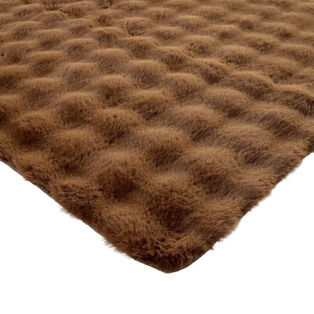 Tapis effet fourrure Bubble 90x150cm (3 mod&egrave;les)