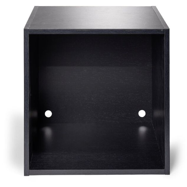 Structure Box Cube 1 case 35,2x30x35,2cm bois noir