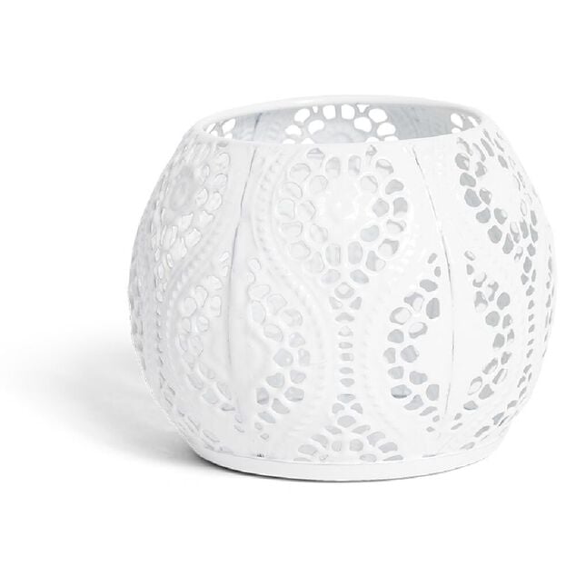 Bougeoir en m&eacute;tal &Oslash;9xH.7cm dor&eacute;