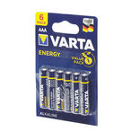 Pile alcaline Varta LR03 type AAA x6