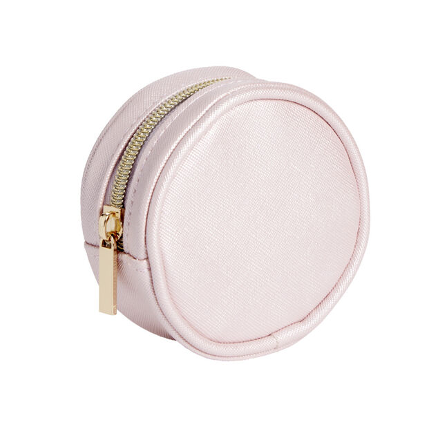 Porte-monnaie rond PVC Ø9x3,5cm