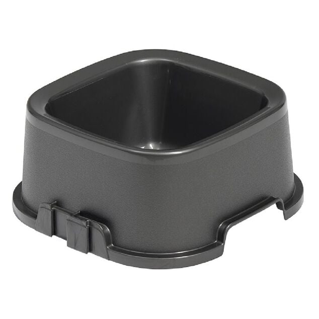 Gamelle carr&eacute;e bleue 1,35 L - 21,5x21,5xH9,4cm